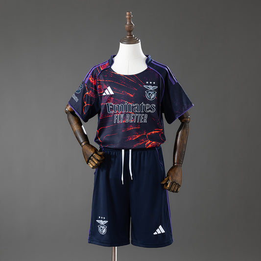 Kit Infantil Benfica Fourth 25/26 - Azul Escuro