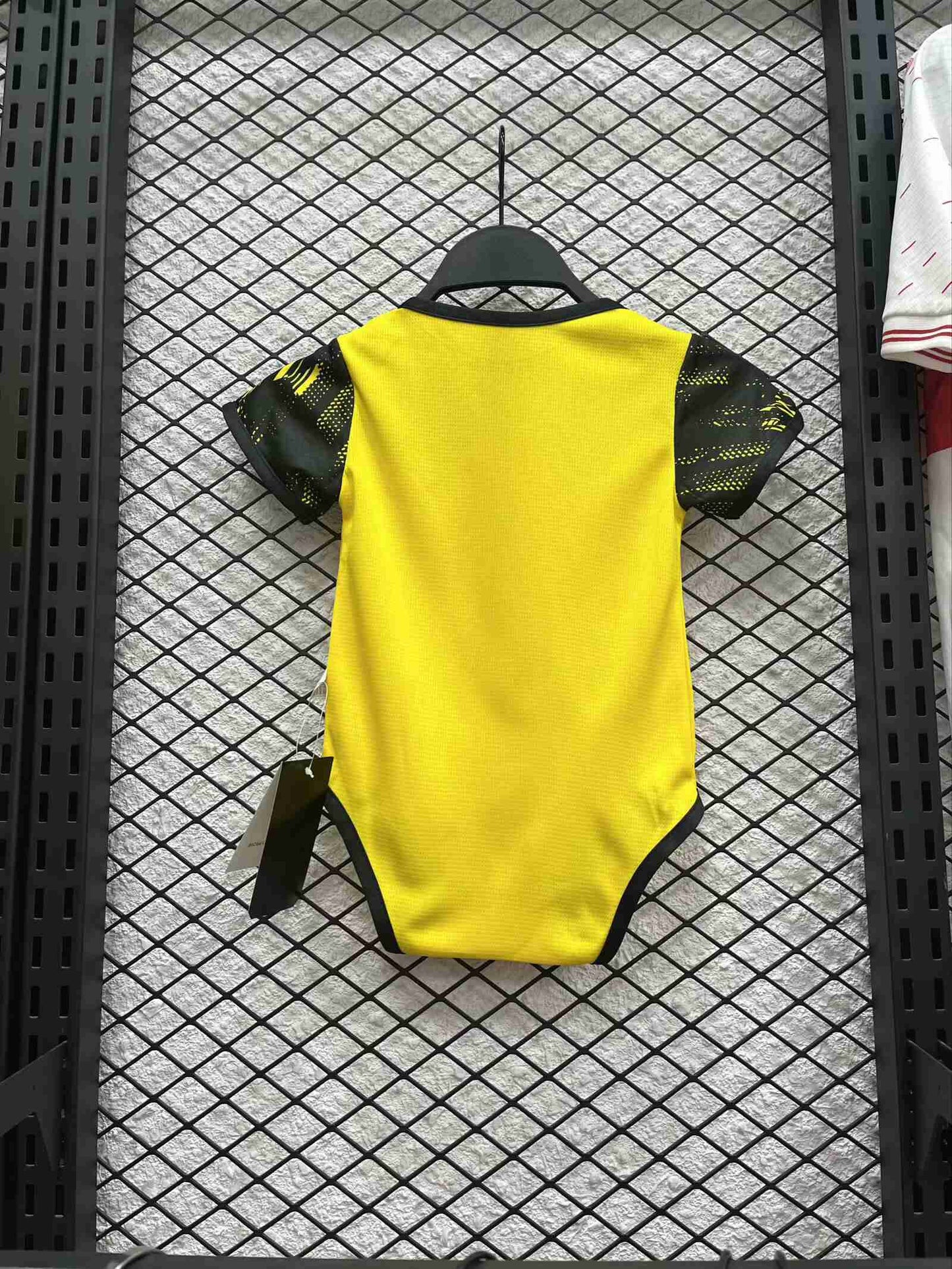 Body Bebê Infantil Borussia Dortmund Home 25/26  - Amarelo