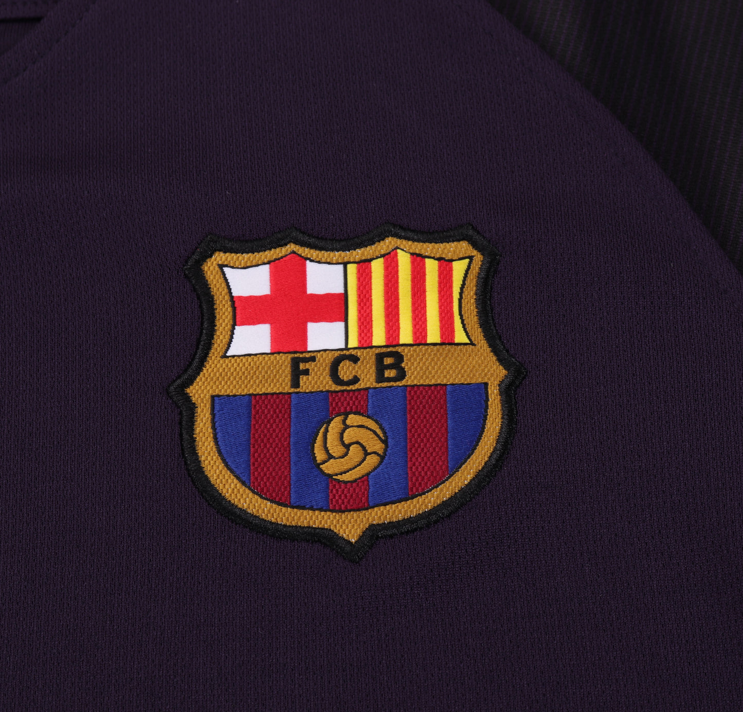Kit Infantil Barcelona Away Retrô 15/16 - Roxo