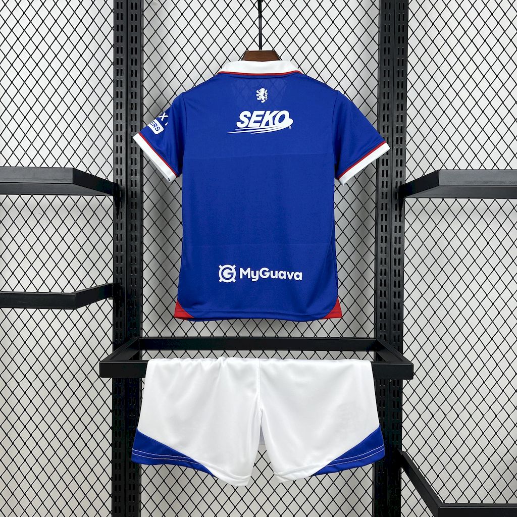 Kit Infantil Rangers Home 25/26 . - Azul