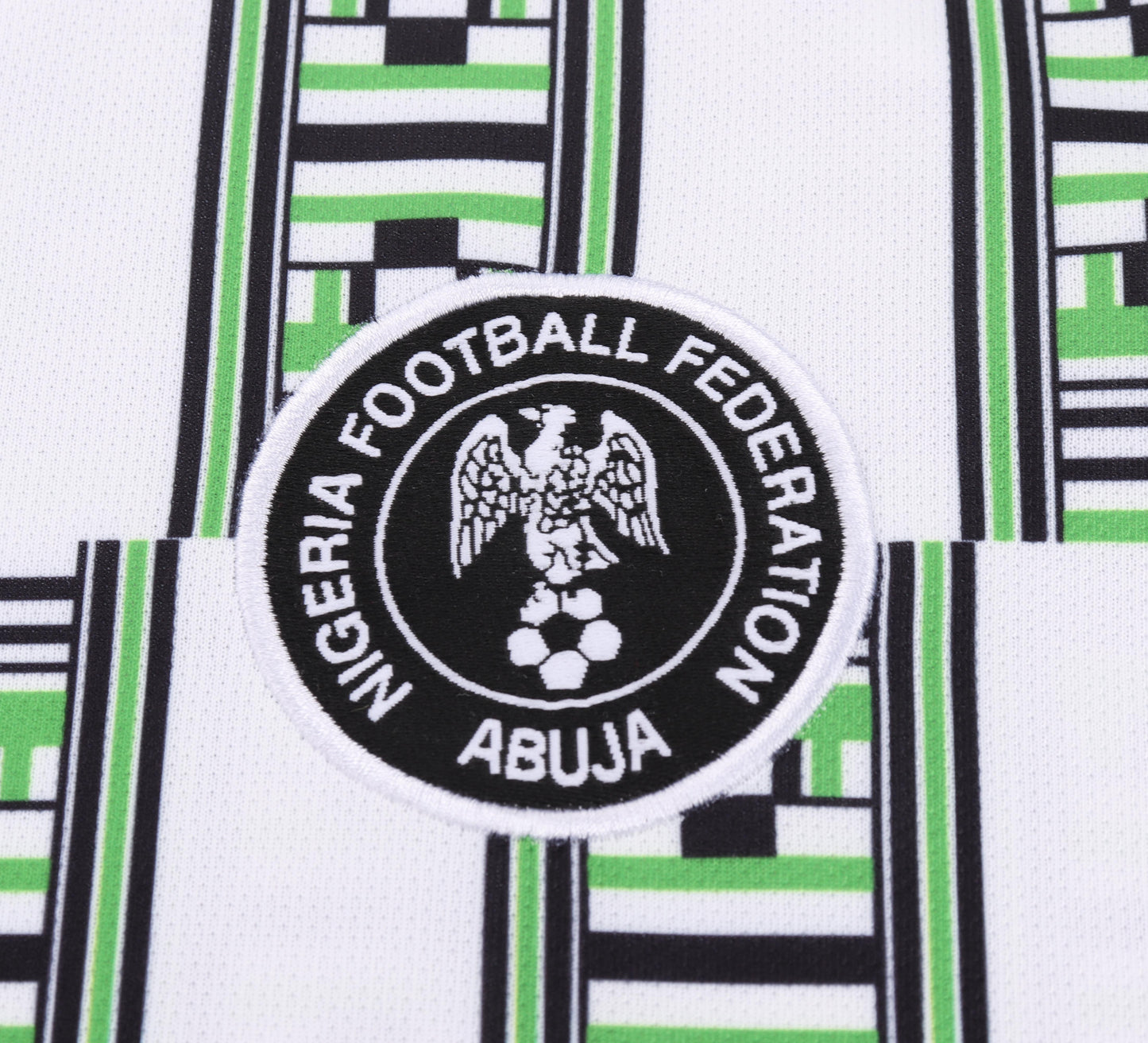 Kit Infantil Nigeria Home Retrô 1994 . - Verde e Branco