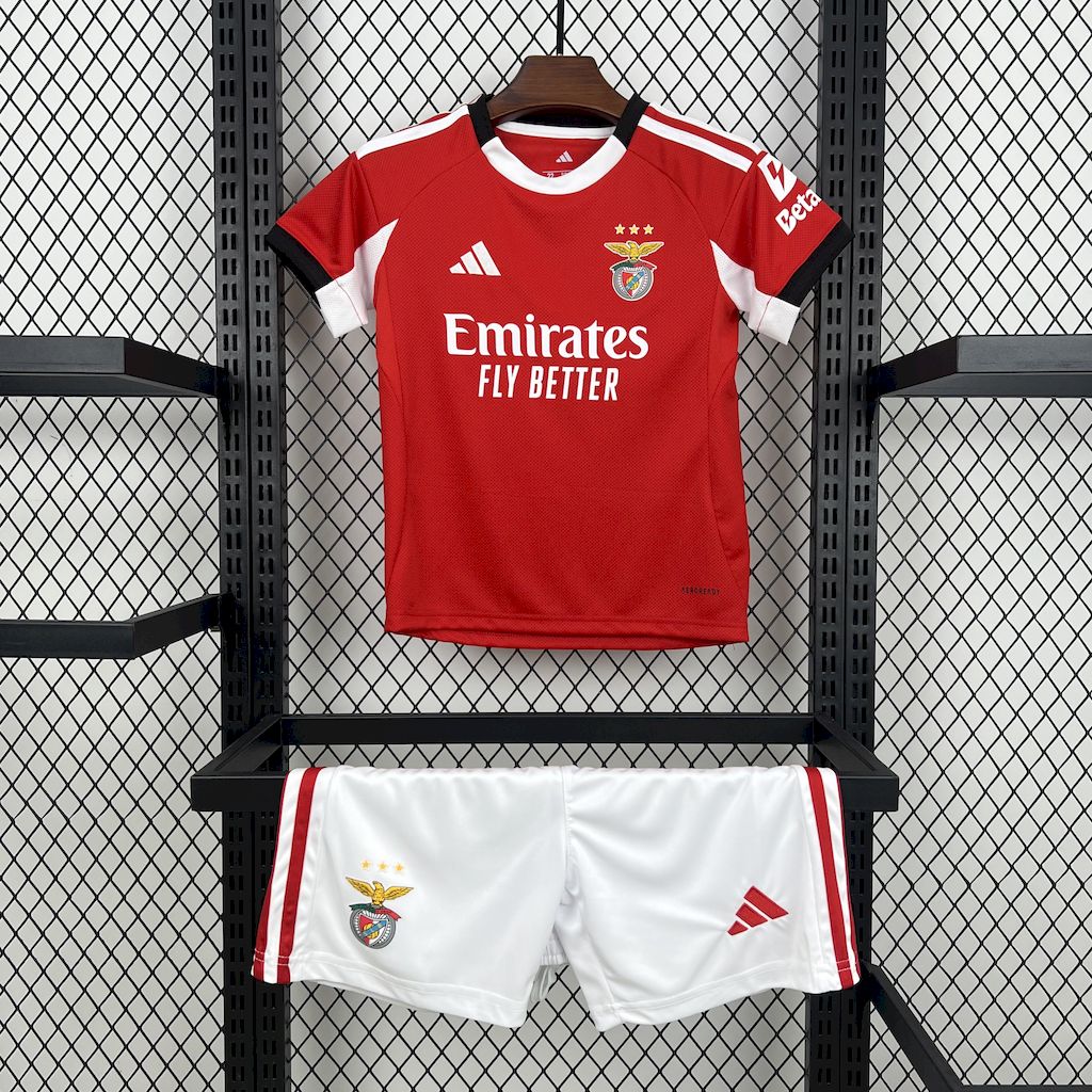 Kit Infantil Benfica Home 25/26 -Vermelho
