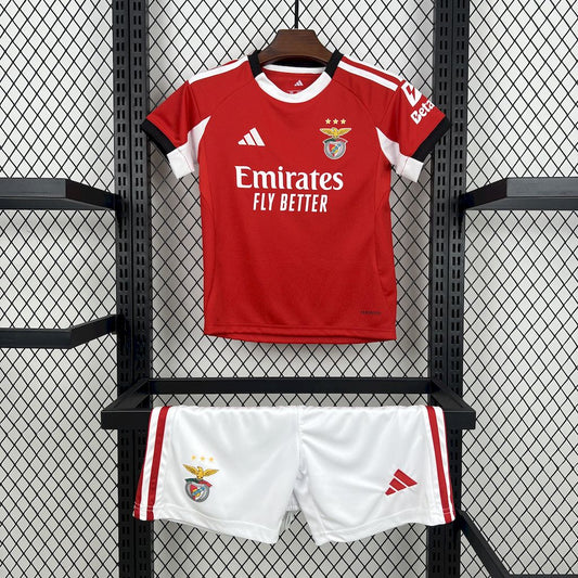Kit Infantil Benfica Home 25/26 -Vermelho
