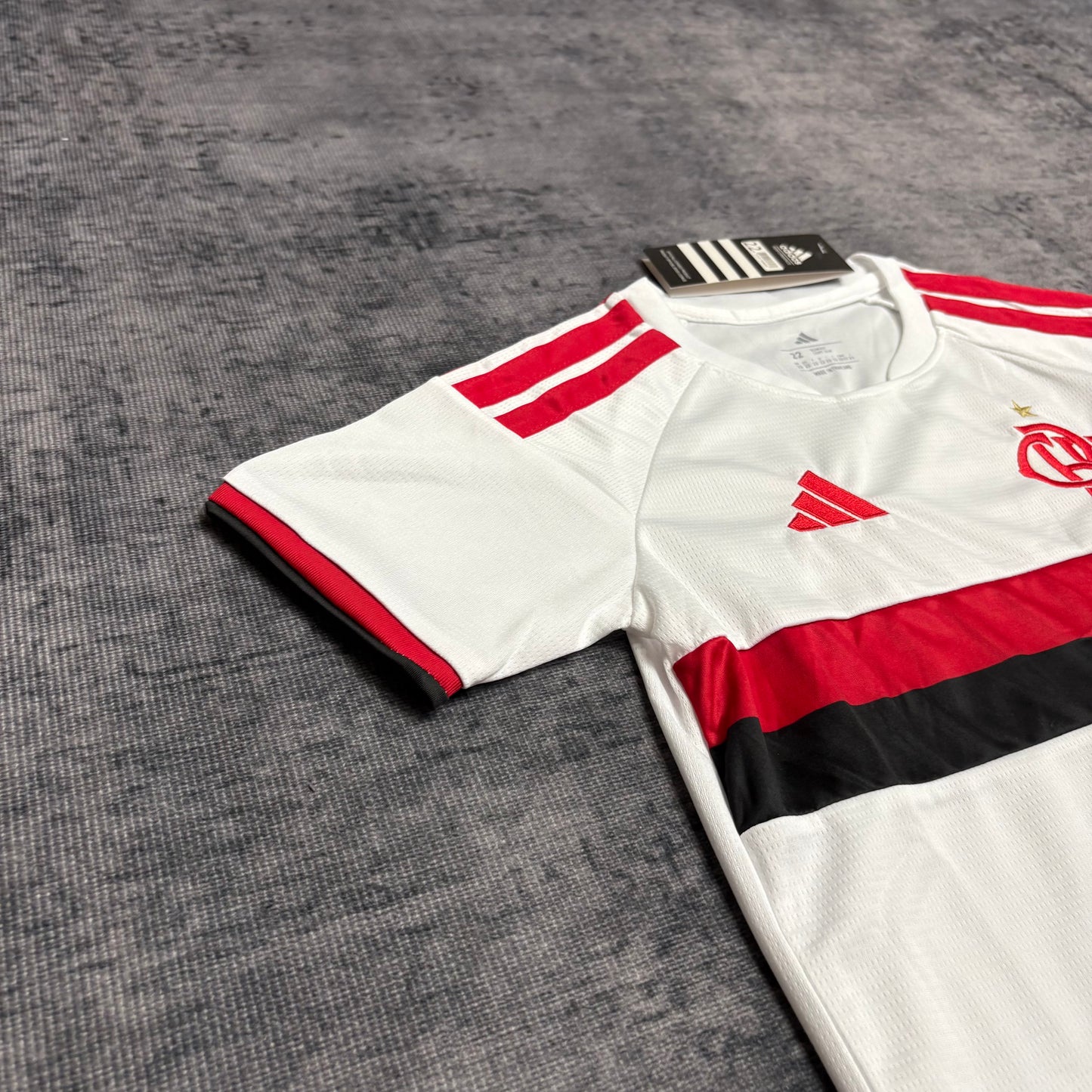 Kit Família Flamengo: Camisa Infantil + Camisa Mãe - Branca