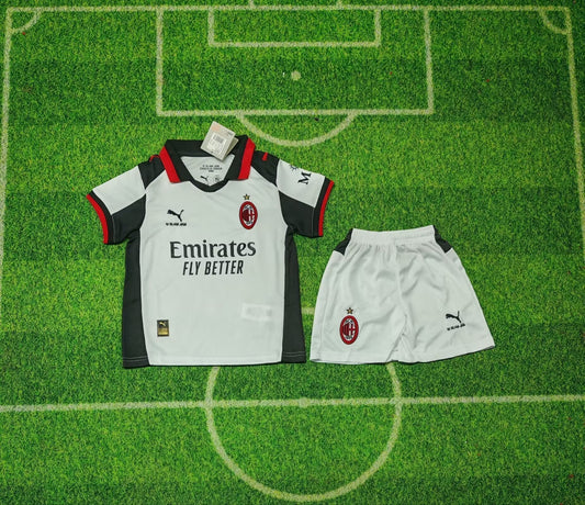 Kit Infantil Milan Fourth 25/26 . - Cinza