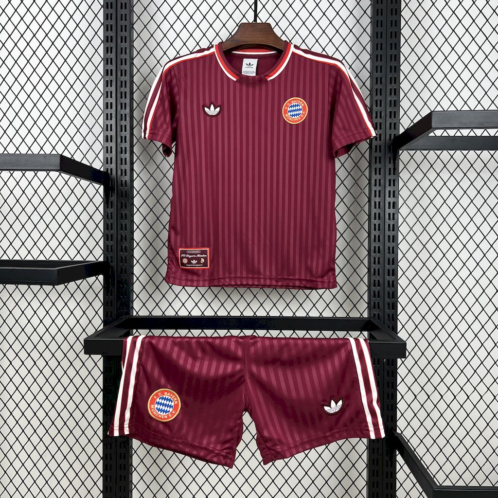 Kit Infantil Bayern de Munique Edição Especial 24/25 - Vinho
