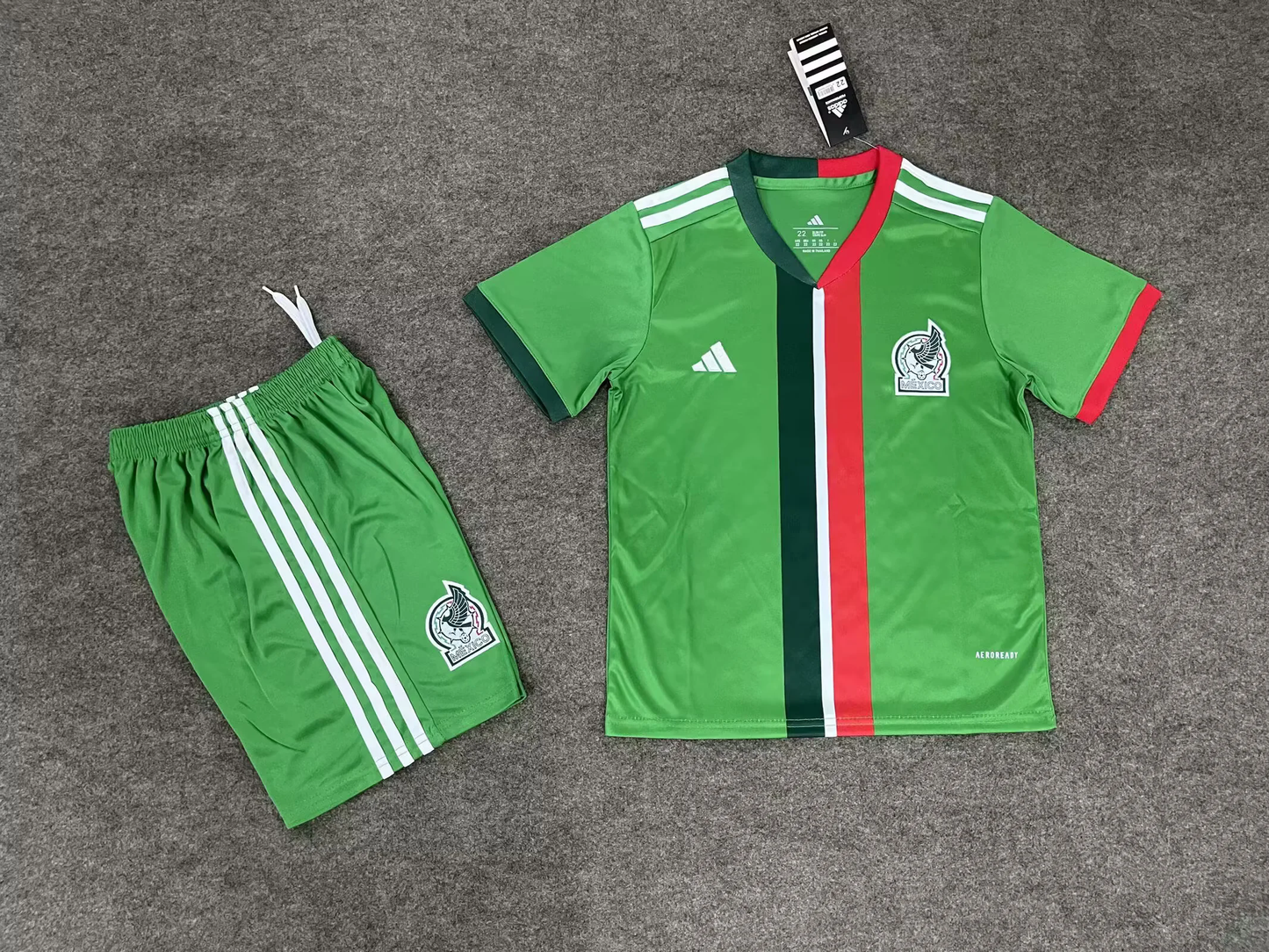 Kit Infantil México Edição Especial 25/26 -Verde