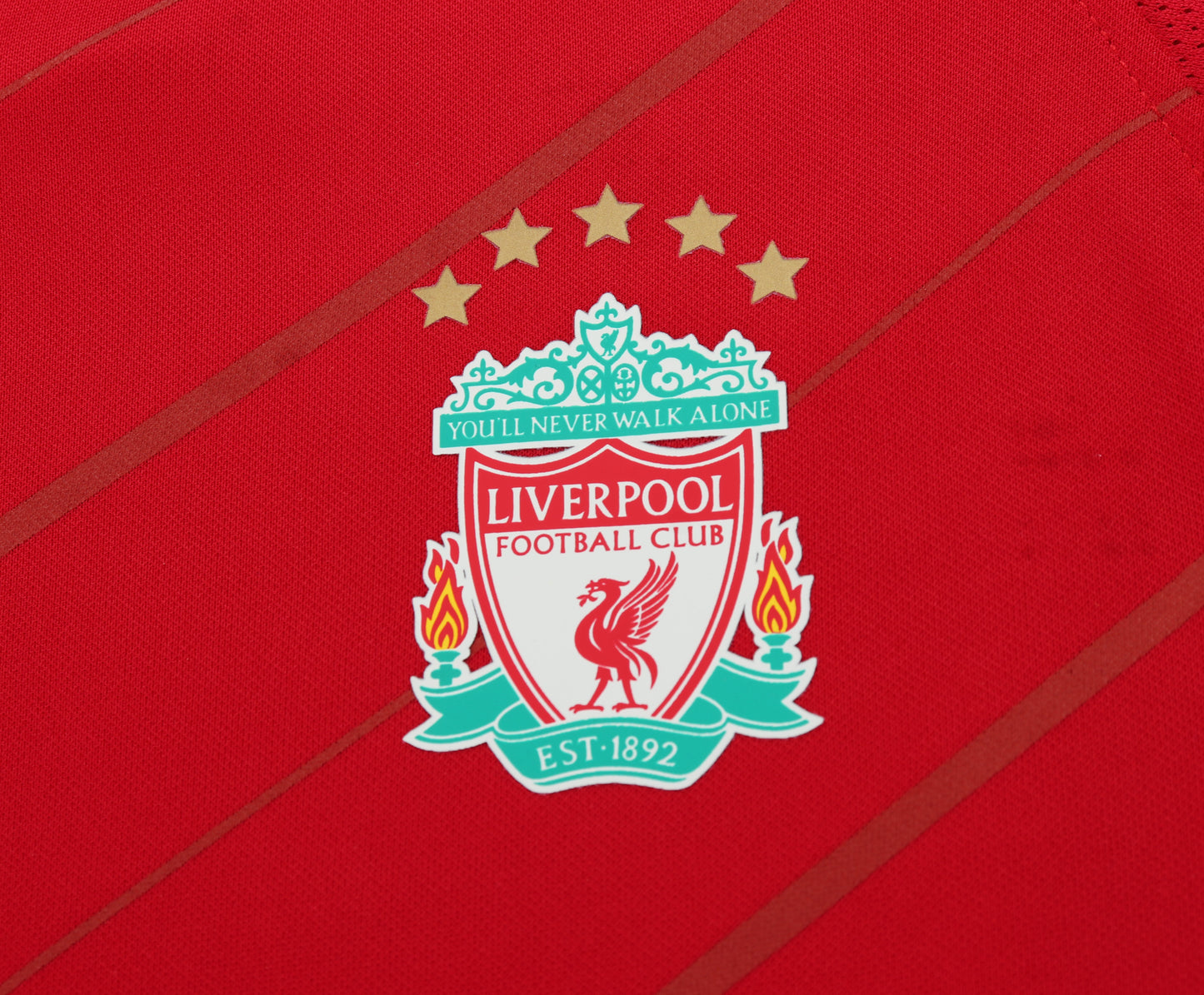 Kit Infantil Liverpool Home Retrô 04/05 Reebok - Vermelho