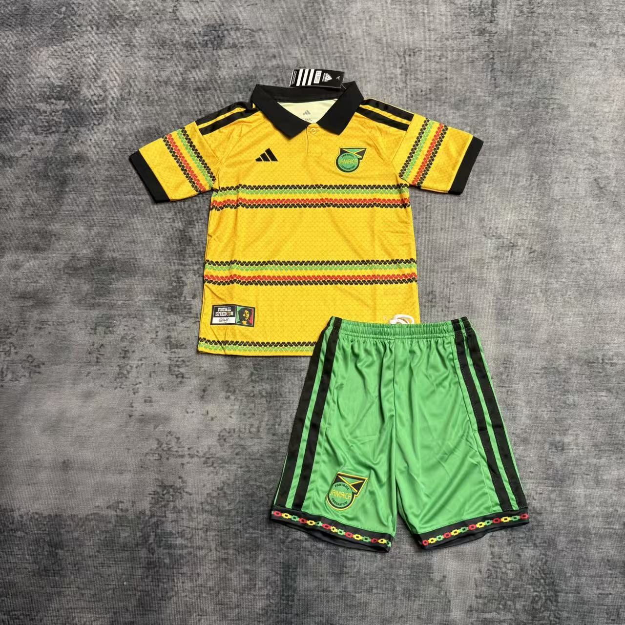 Kit Infantil Jamaica Home 26/27 - Amarelo