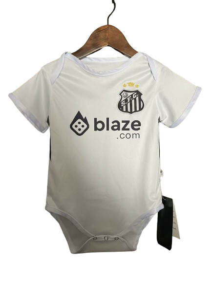 Body Bebê Infantil Santos Home 24/25 - Branco