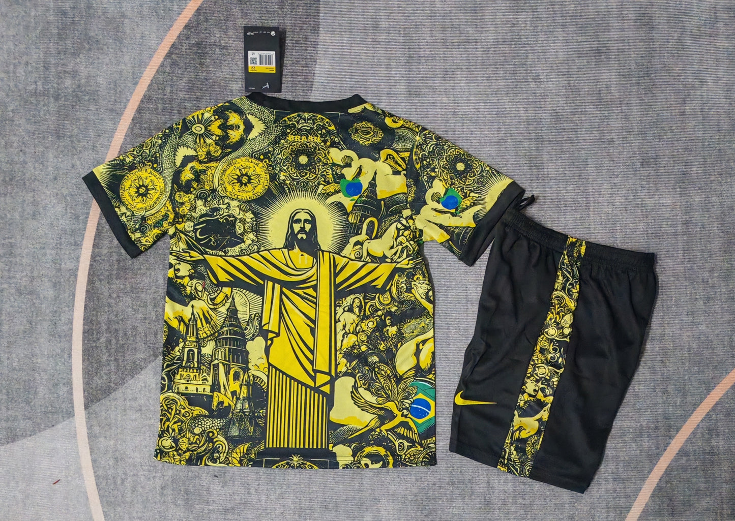 Kit Infantil Brasil Edição Especial 24/25 - Amarelo