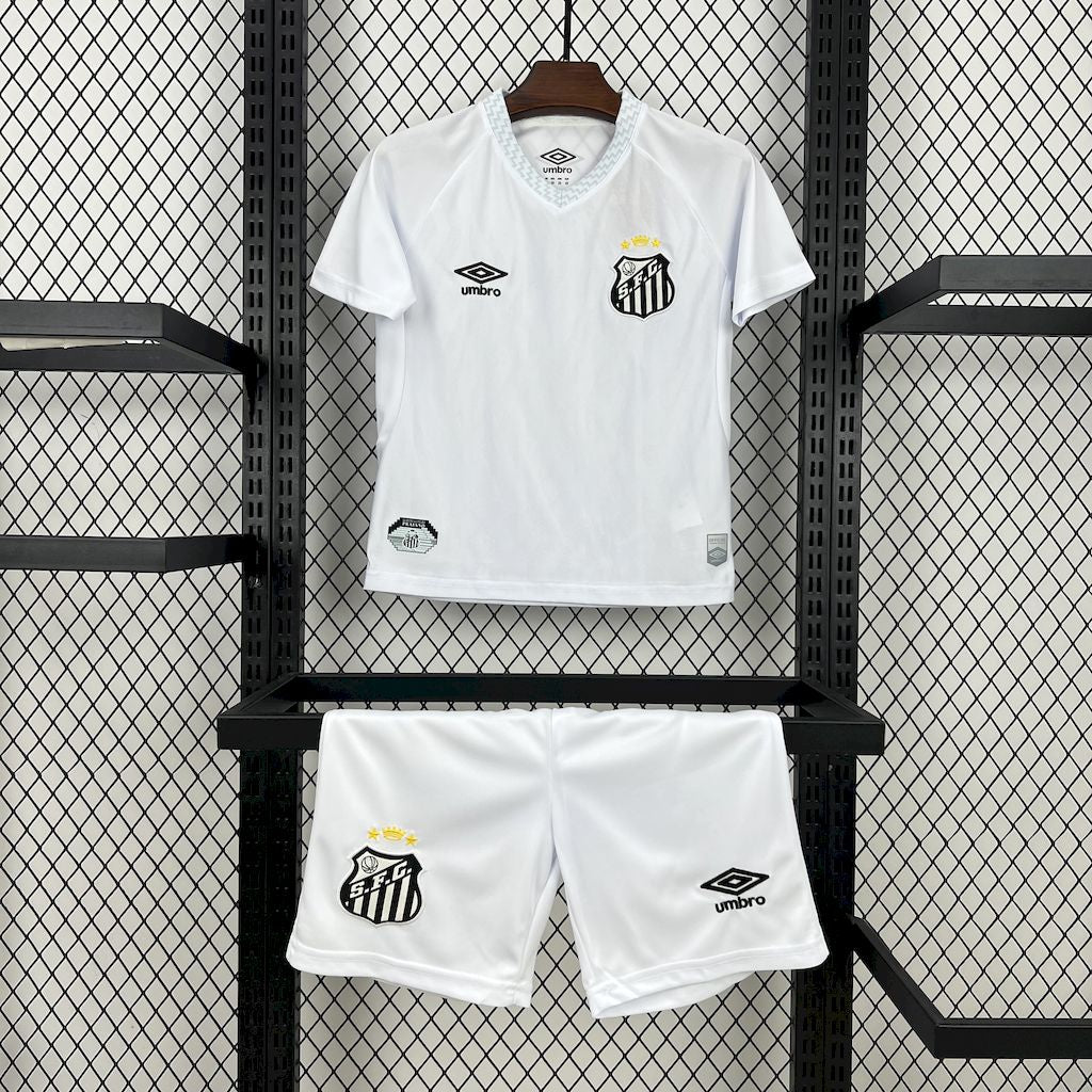 Kit Infantil Santos Home 25/26 - Branco
