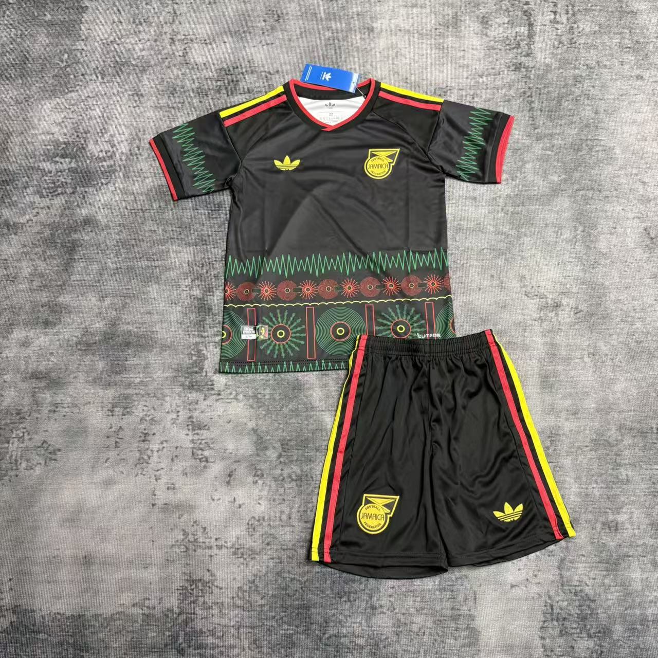 Kit Infantil Jamaica Away 26/27 - Preta