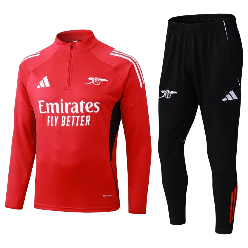 Kit Treino Agasalho + Calça Arsenal - Vermelho