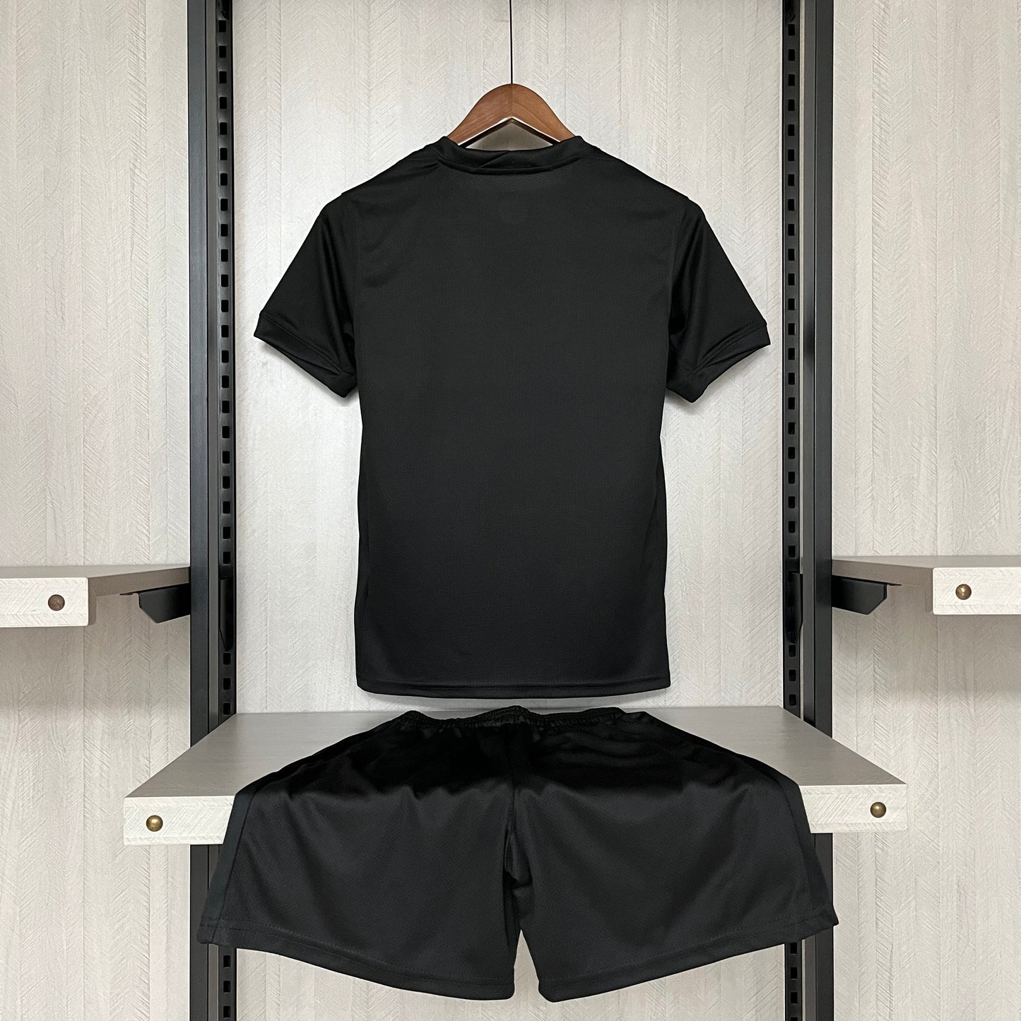 Kit Infantil Corinthians Away 24/25 - Preto