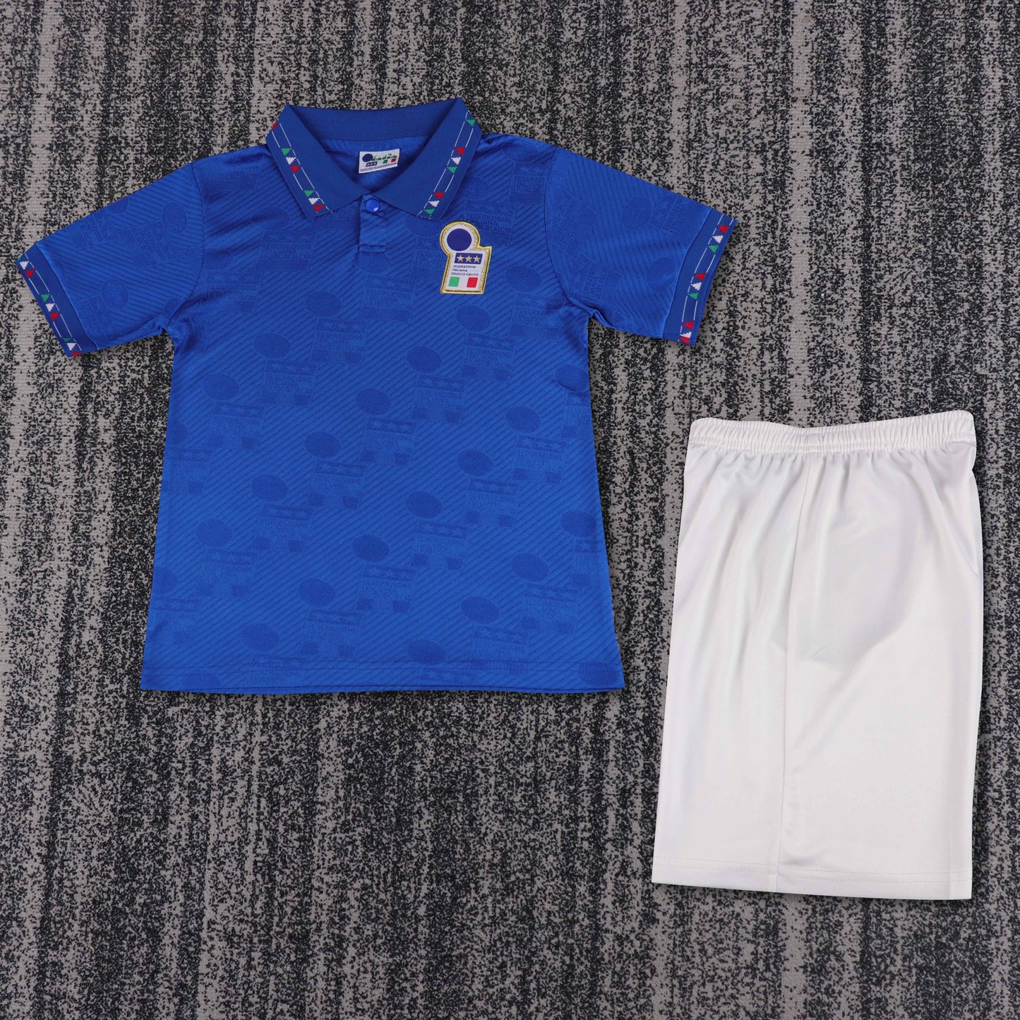 Kit Infantil Italia Home Retro 1994  - Azul