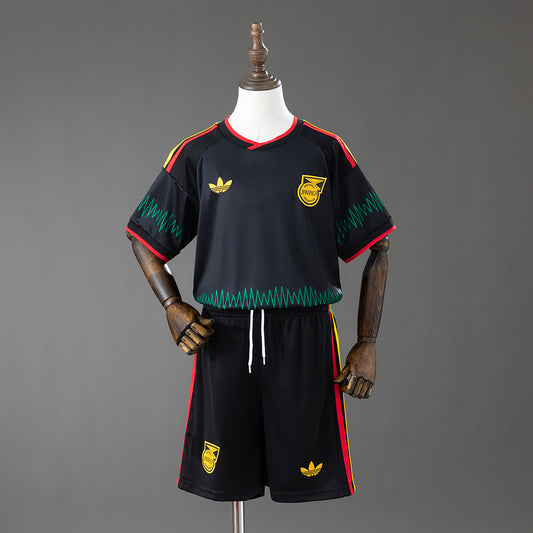 Kit Infantil Jamaica Away 26/27 - Preta