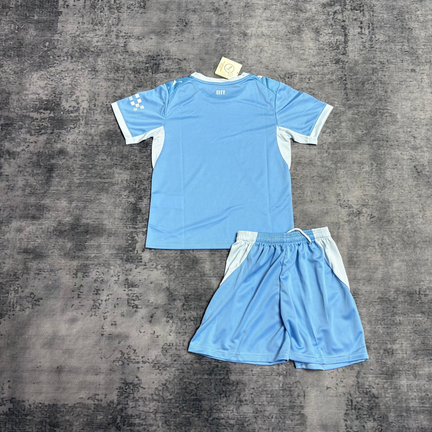 Kit Infantil Manchester City Home 26/27 - Azul