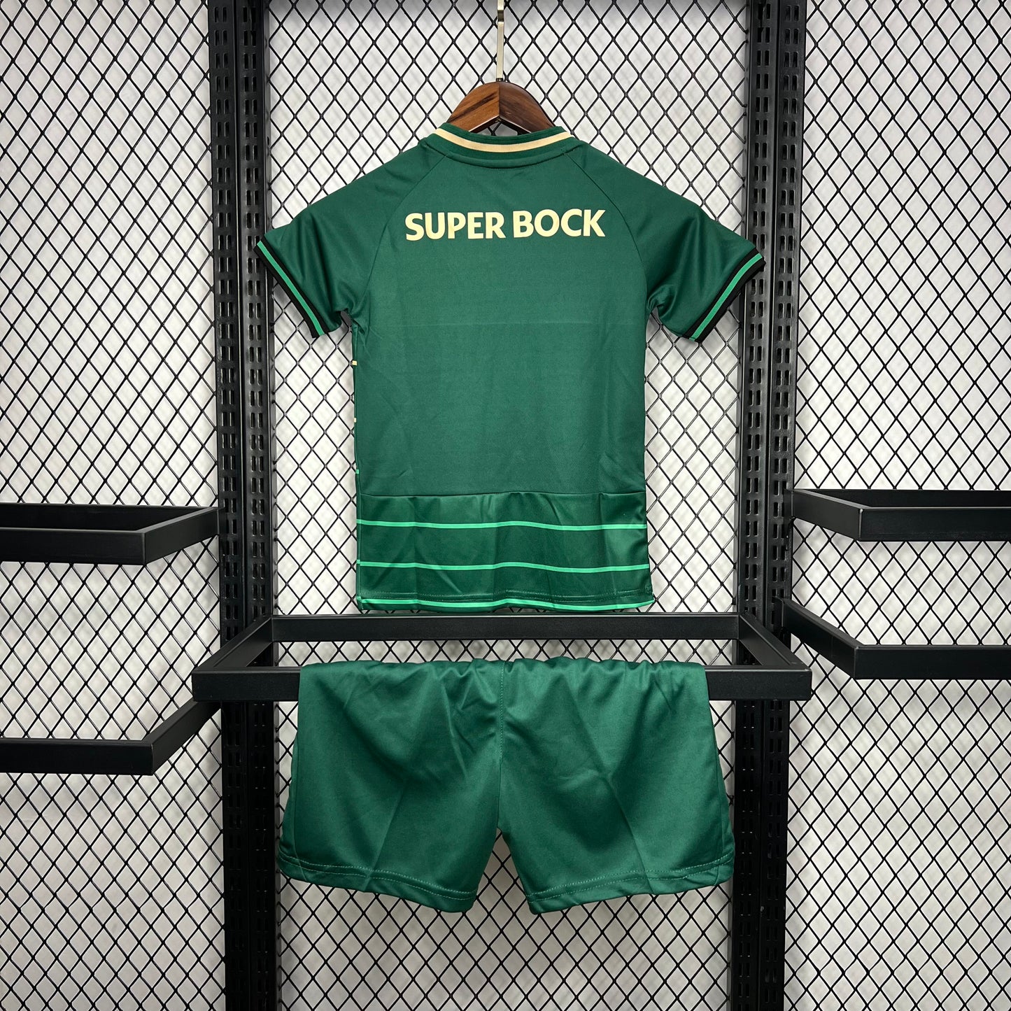 Kit Infantil Sporting Away 24/25 . - Verde