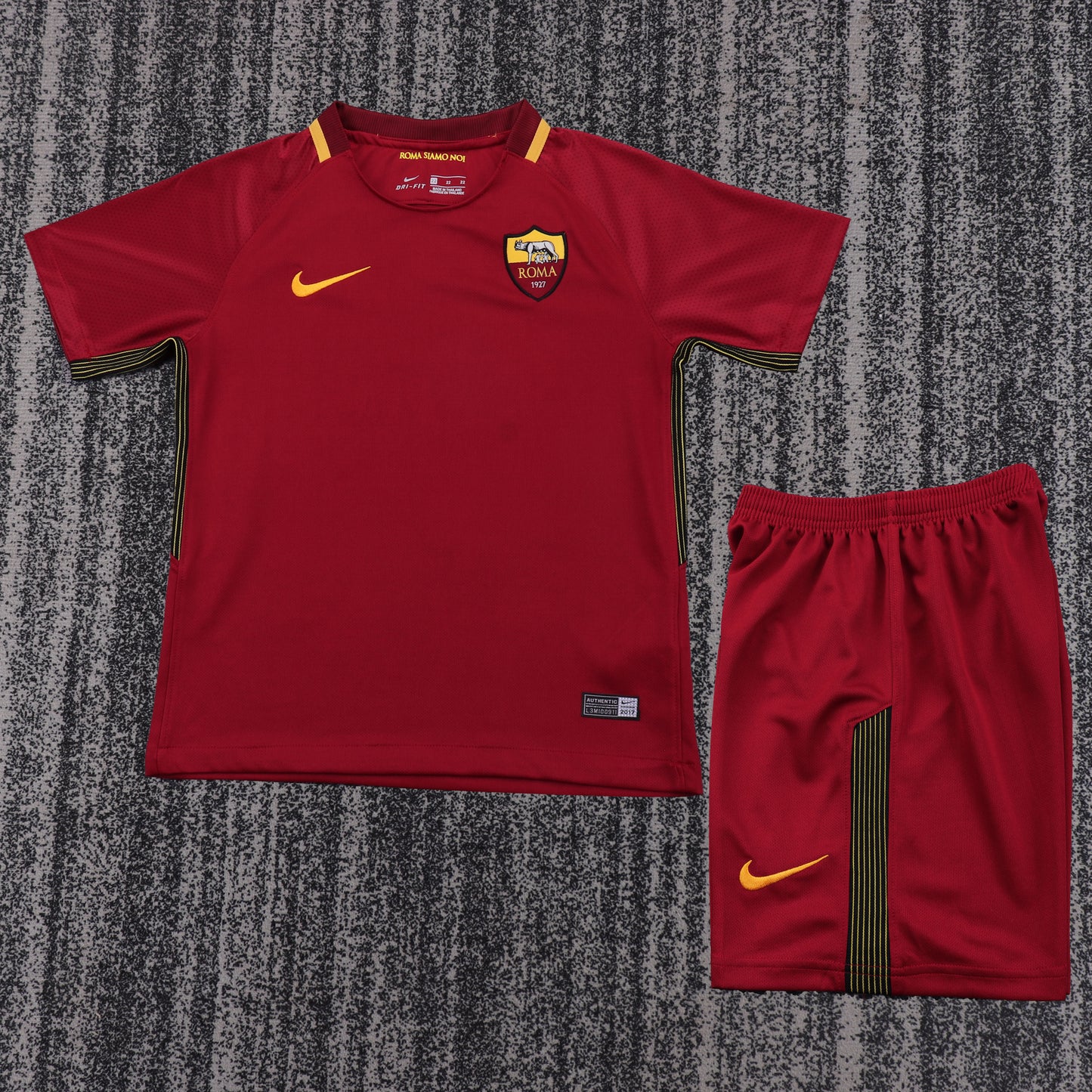 Kit Infantil Roma Home Retrô 17/18 - Marrom
