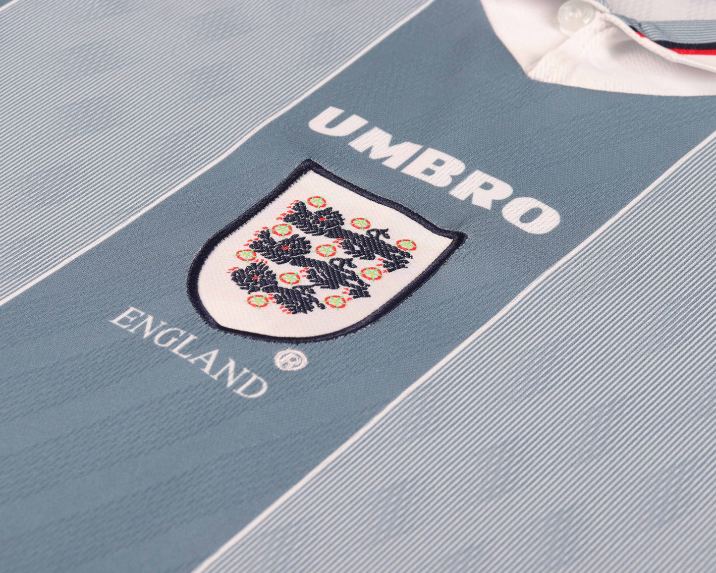 Kit Infantil Inglaterra Away Retro 1996 - Azul