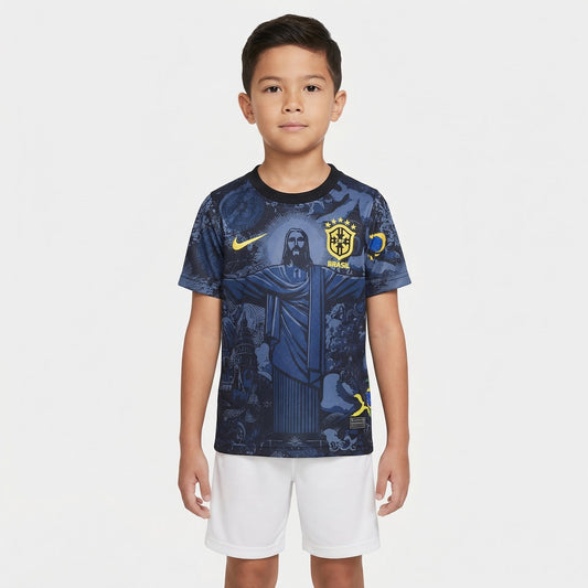 Kit Infantil Brasil Edição Especial 24/25 - Cinza