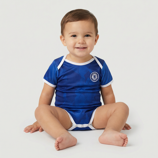 Body Bebê Infantil Chelsea Home 25/26  - Azul