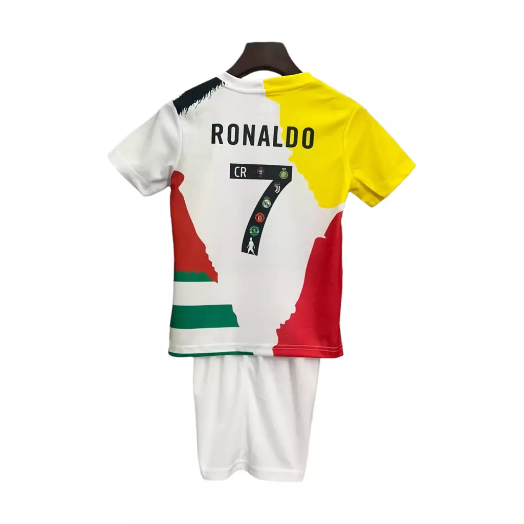 Kit Infantil Edição CR7 Carreira 25/26  - Colorido