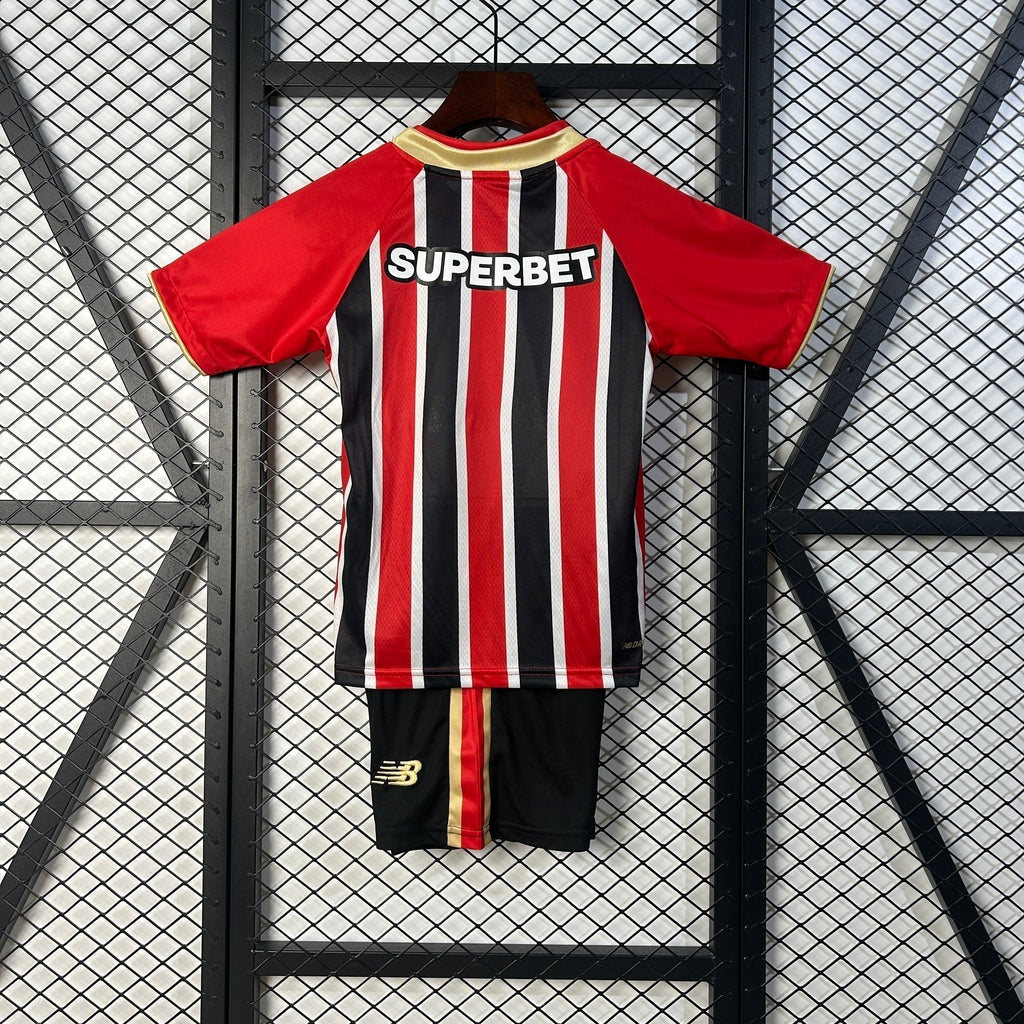 Kit Infantil São Paulo Home 25/26 - Tricolor