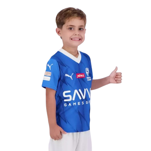 Kit Infantil Al Hilal Home 23/24 -Azul