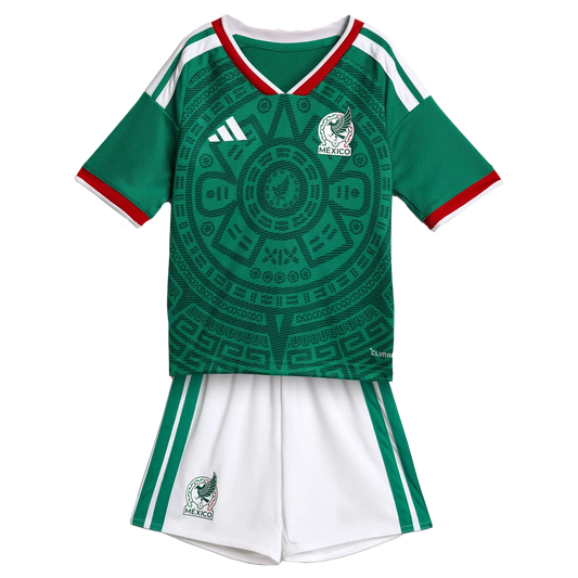 Kit Infantil México Home 26/27 -Verde