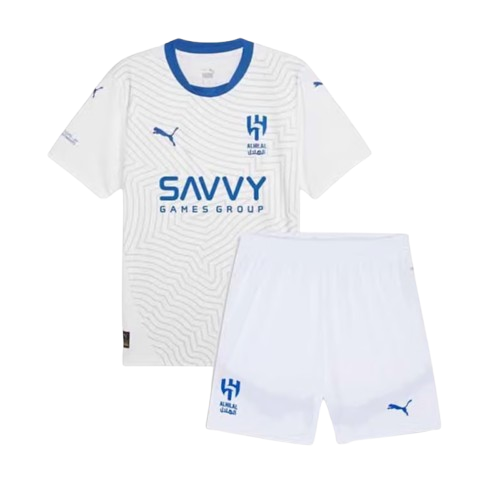 Kit Infantil Al Hilal Away 24/25 . - Branco