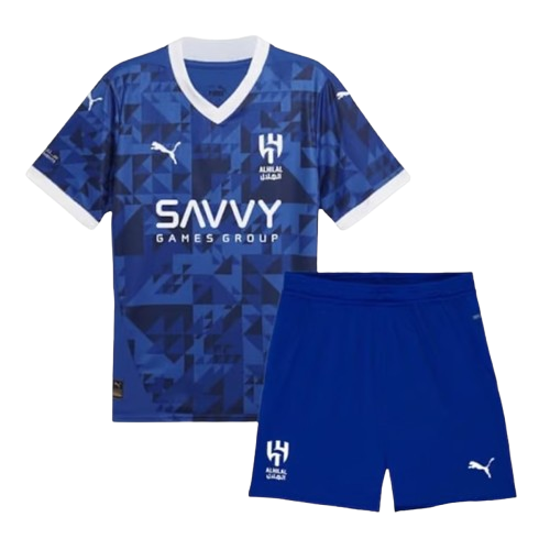 Kit Infantil Al Hilal Home 24/25 . - Azul