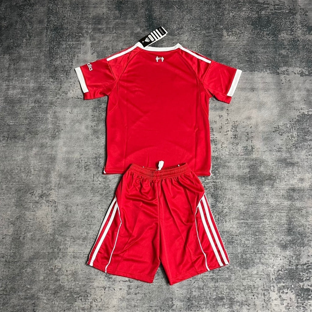 Kit Infantil Liverpool Home25/26 - Vermelho